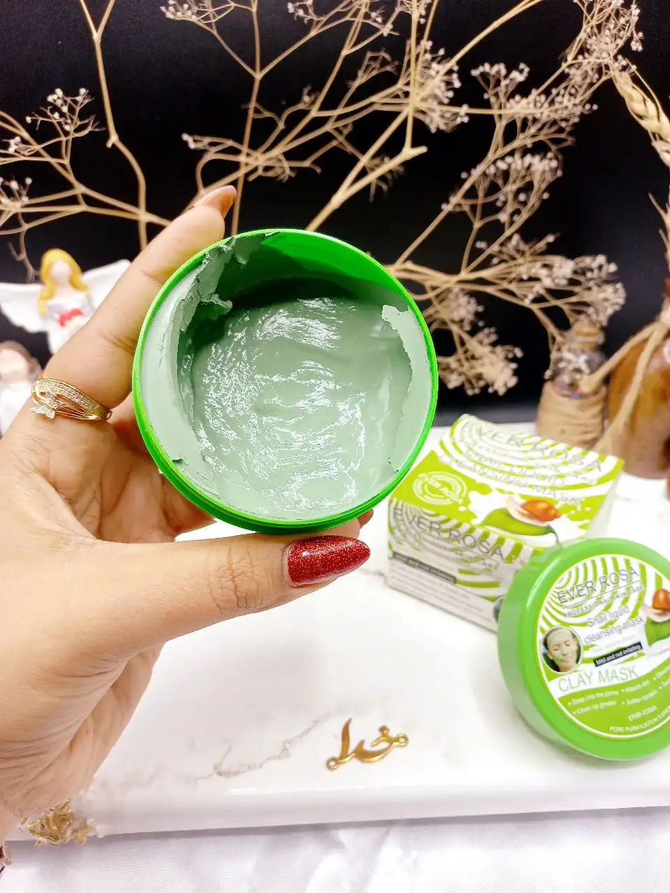 اسکراب حرفه ای پوست حلزون برند اوررزا EVER ROSA کد ER88_20005