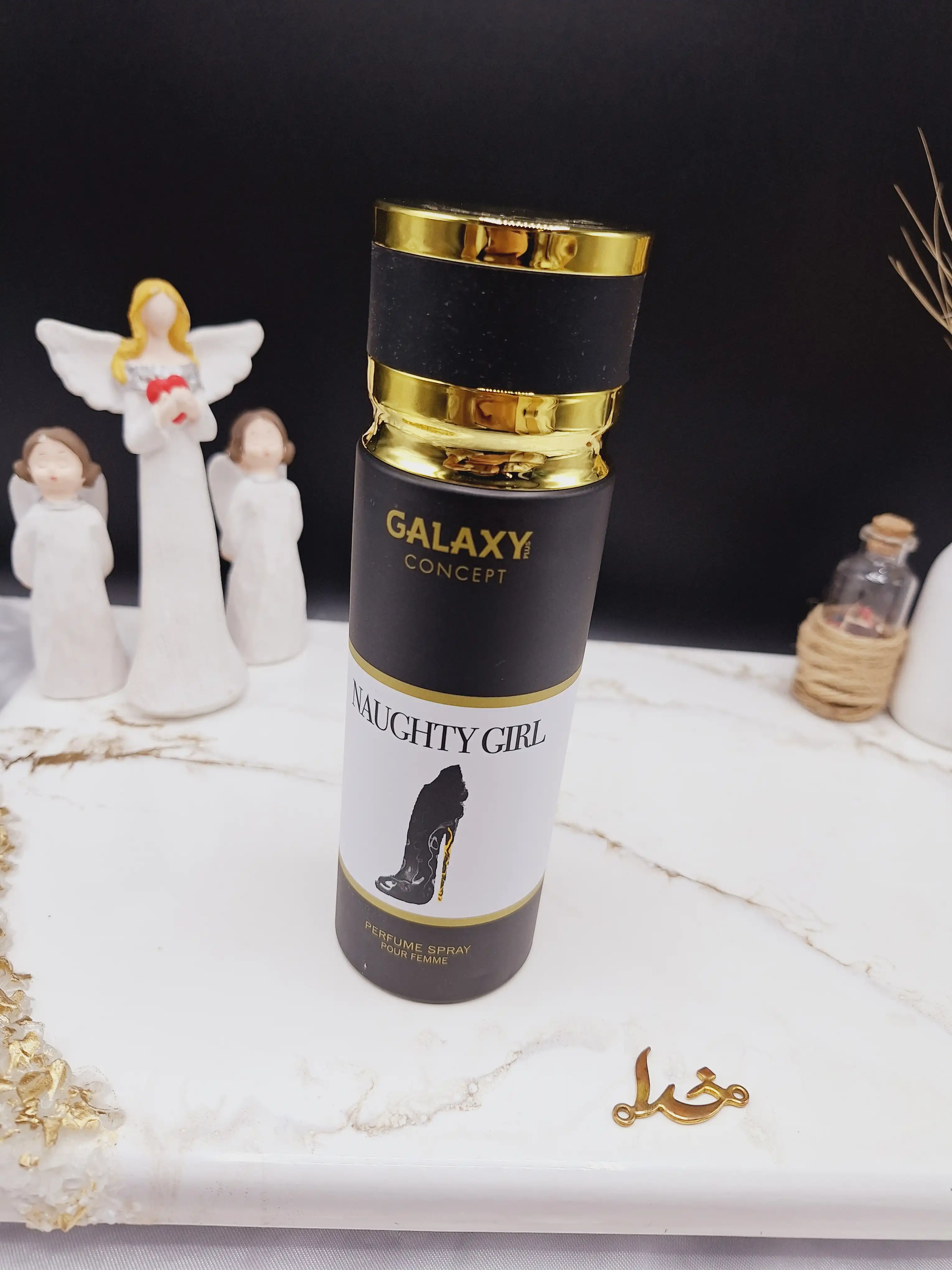 اسپری خوشبو کننده زنانه NAUGHTY Girl برند گلکسی GALAXY کد B8414